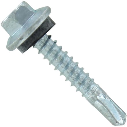 Dakschroeven Set - Metaal Bevestiging - Dakmontage - Verzinkt Koolstofstaal - 3.8 cm Lengte - Goudkleurig