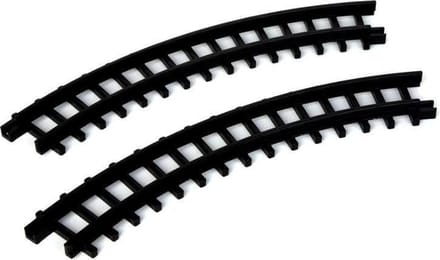 Lemax - Curved Track For Christmas Express - Set Of 2 - Kersthuisjes & Kerstdorpen