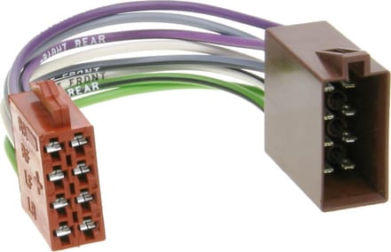 Universele ISO verlengkabel Speakers