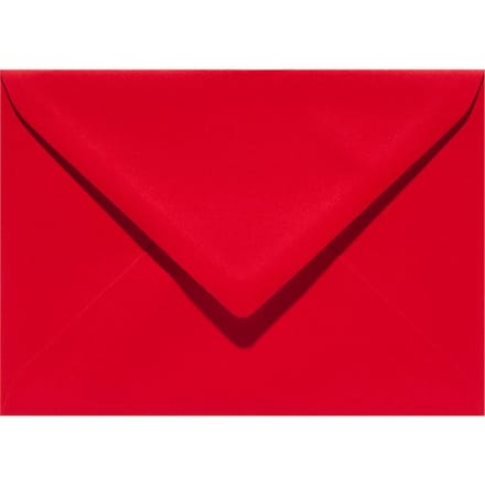Envelop Papicolor EA5 156x220mm rood pak à 6 stuks