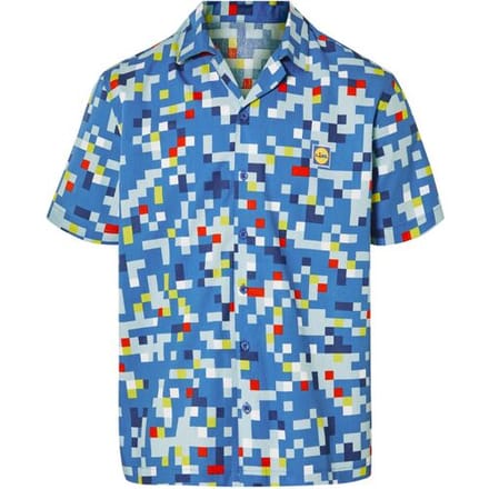 Lidl heren overhemd (Blauw, M)