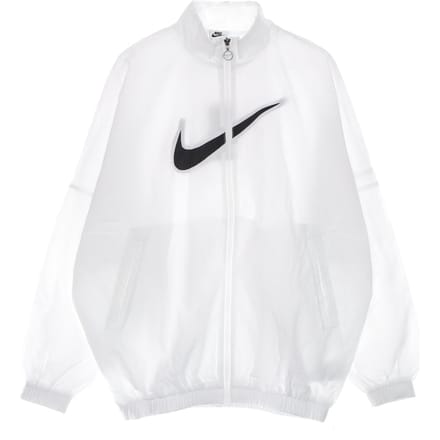 Dames Essential Woven Jack Wit/zwart
