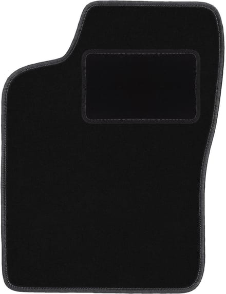 Chauffeursmat zwart voor: Daewoo Nexia hatchback, sedan (1994-1998)