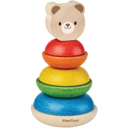 Plan Toys stapeltoren beer 12 mnd