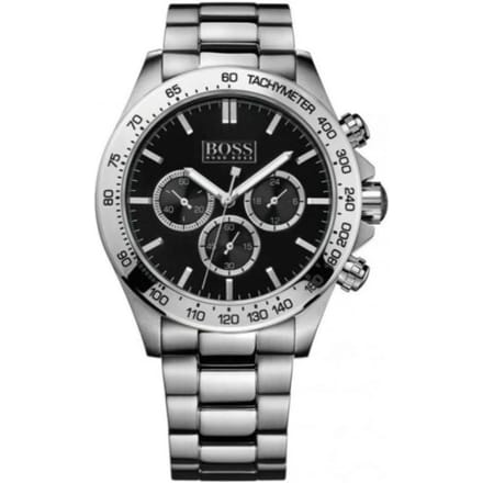 Hugo Boss Black Ikon HB1512965 Horloge - Staal - Zilver - 46 mm