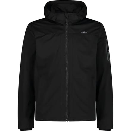 Cmp Zip Hood 39a5027 Softshelljack Zwart M Man