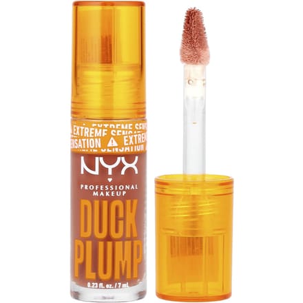 Nyx Professional Makeup Duck Plump - Brown- Of Applause - Plumping lipgloss - Bruin - 6,8ml