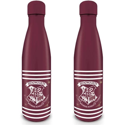 Aluminium Drinkfles Pyramid Harry Potter Logo Poudlard