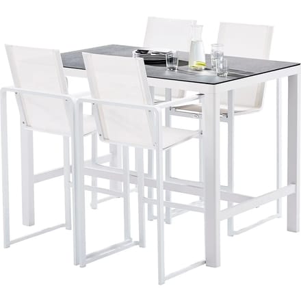 Stenen tuinmeubelen Wilsa Garden Barset T4+F4