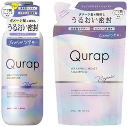 Qurap - Wrapping Moist Shampoo Repair 440ml