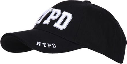 Fostex Garments - Baseball cap NYPD (kleur: Zwart / maat: NVT)