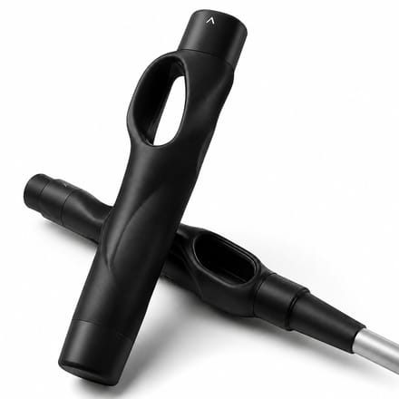 BOTC Golf Grip Trainer - Golf Trainingshulp - Ergonomische Grip Trainer voor Consistente Swing & Betere Controle - Zwart