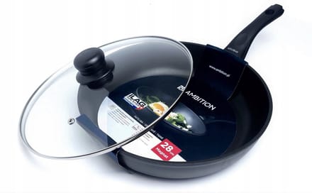 Ambition Magnat Koekenpan met Deksel 28cm - Swiss ILAG Coating
