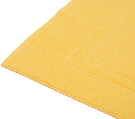 Badmat set van 2, 100% katoen, 50 x 70 cm - goud