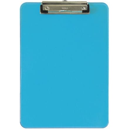 Maul 2340631 Klembord Blauw (transparant) (b x h x d) 22.6 x 31.8 x 1.5 cm