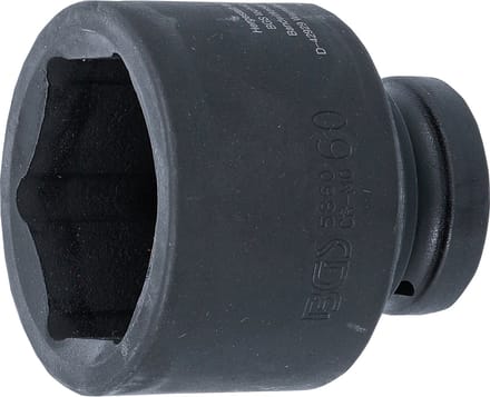 BGS Kracht dopsleuteldop zeskant 1 60 mm