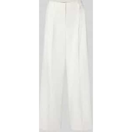 Wide Fit stoffen broek met vouwplooien
