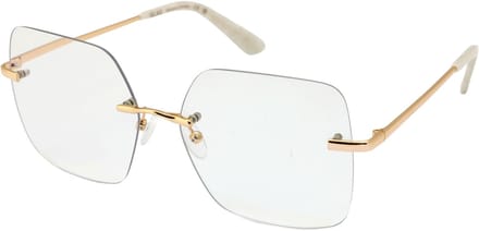 leesbril-Glas-BILLIE RIMLESS-Goud-+1.00
