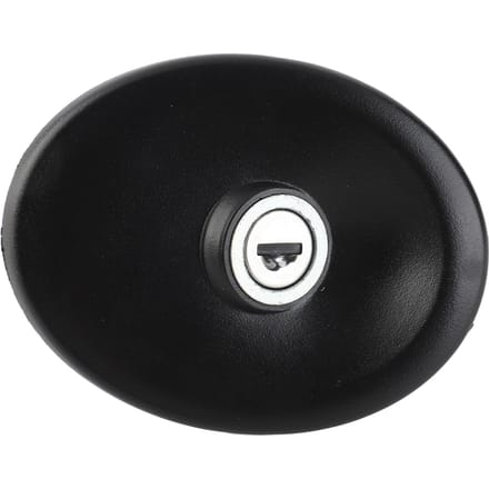 Afsluitbare Brandstoftankdop voor Auto met Sleutels 3966745 Vervanging voor Transit MK4 MK5 1994‑2000 black