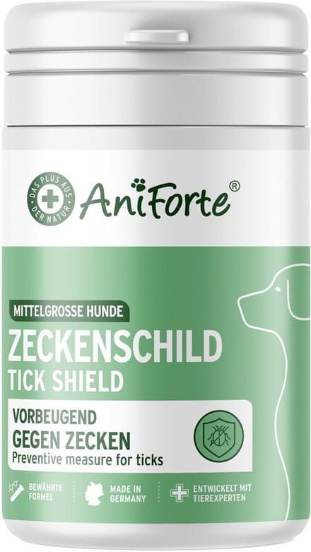 AniForte Tick Shield - Medium Dogs - 60 capsules