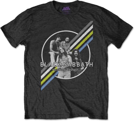Black Sabbath - Technical Ecstasy Heren T-shirt - S - Zwart