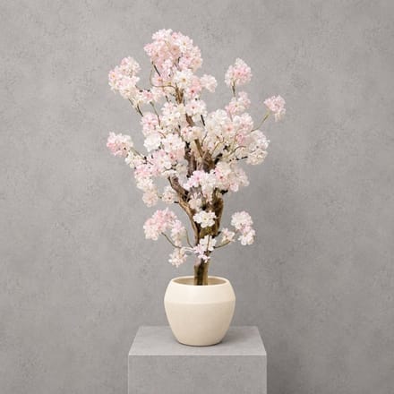 Kunstbloesemboom roze 110 cm – Fluffy – Seta Fiori