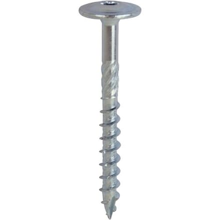 Woodies - Tellerkopschroeven - Torx 30 Tellerkop - 6 x 80mm - Deeldraad - Verzinkt (100 stuks)