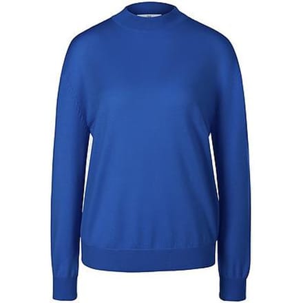 Trui 100% scheerwol Van Peter Hahn blauw