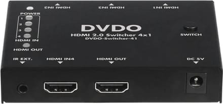 DVDO 4K HDMI 4x1 switch met HDR