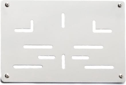 Nummerplaathouder Moto ALU voor nummerplaat 210x140mm BELGIË