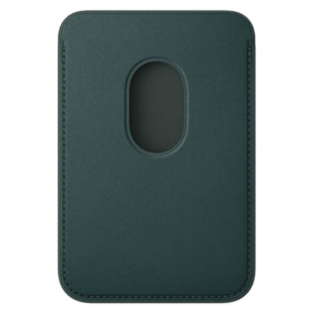 Apple FineWoven Wallet MagSafe met 'Zoek-mijn' functie - Dark Green