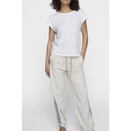 10DAYS Bar Jogger Vintage Light Grey Melee Größe: M | Jogginghosen Outlet | Damen | Grau