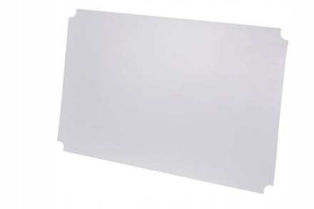 Beschermmat voor magazijnstelling 1184x434mm Polypropyleen Wit