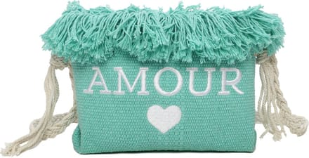 Ines Delaure - crossbodytas - amour - muntgroen