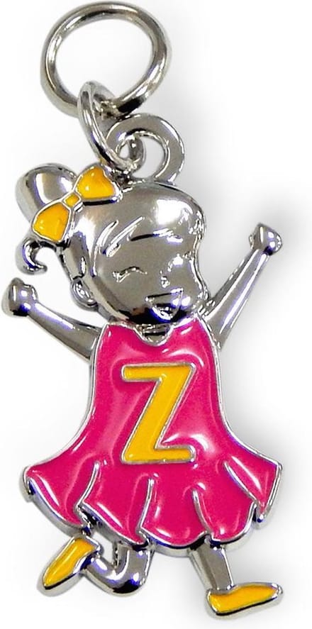 Bedeltje - Z - Meisje - Charms for you
