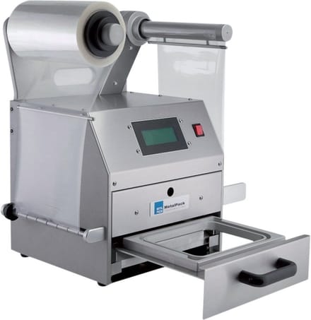 Topsealmachine DeLuxe T240 + autom. foliedoorvoer (excl. malset)