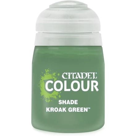Citadel - Paint - Shade Kroak Green - 24-29