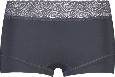RJ Pure Color Dames Short Kant Grijs M