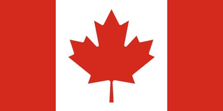 Vlag Canada 300x450cm