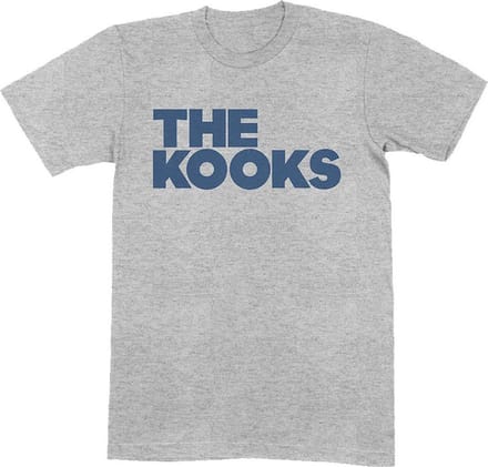 The Kooks - Logo Heren T-shirt - M - Grijs
