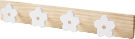 Vertbaudet Houten kapstokhaak met 4 bloemen