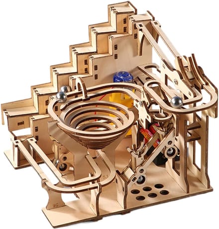 3D Houten Puzzels - Mechanische Modellen - Brein Training - Zelfbouw Constructie - 26 x 20 cm