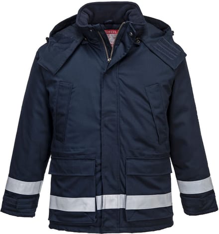 Portwest FR Antistatische Winterjas FR59 - Marine - M