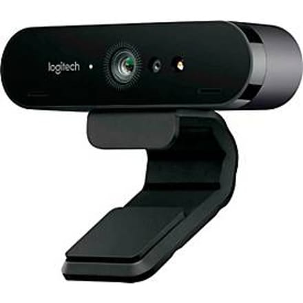 Logitech®-webcam ConferenceCam BRIO, 4K UHD, 5x zoom, hoek instelbaar, autofocus, 2 microfoons, paneel & clip