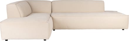 Zuiver Fat Freddy Rib Bank Links Naturel/ Beige