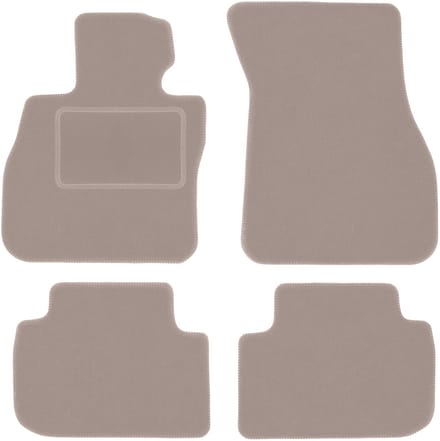 Beige veloursmatten voor: BMW 1 F40 hatchback (2019-)
