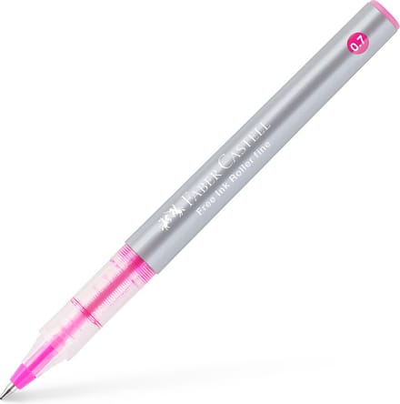 Faber-Castell inktroller - 0.7mm - roze - FC-348128