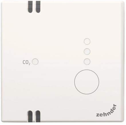Zehnder draadloze CO2 sensor RF55 inbouw voor standaard 55mm afdekraam - wit (655000830)