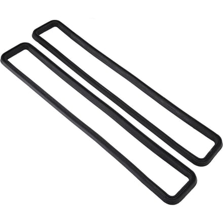 1 Paire Joint Caoutchouc d'Évent de Cloison pour Series SI II IIA III 90 110 Defender MUC4299 black