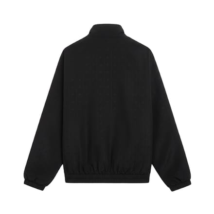 Lacoste Heren Cropped Track Jacket (Zwart)